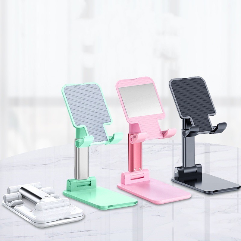 Universal Cellphone Holder Foldable Desk Phone Stand Telescopic ...