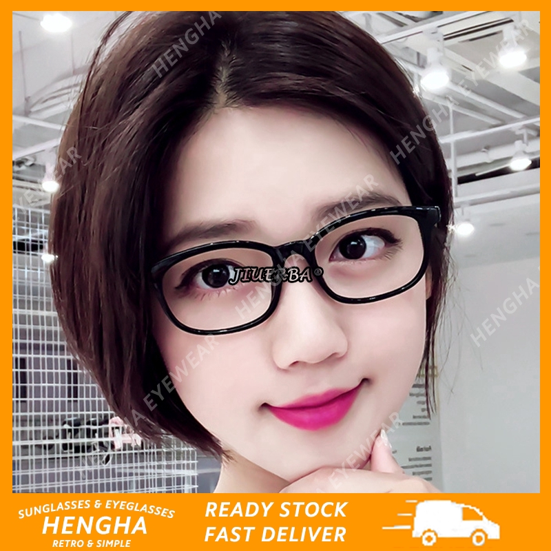 💕HENGHA💕Anti Blue Eyeglasses Korean Design Retro Eyeglasses Shopee