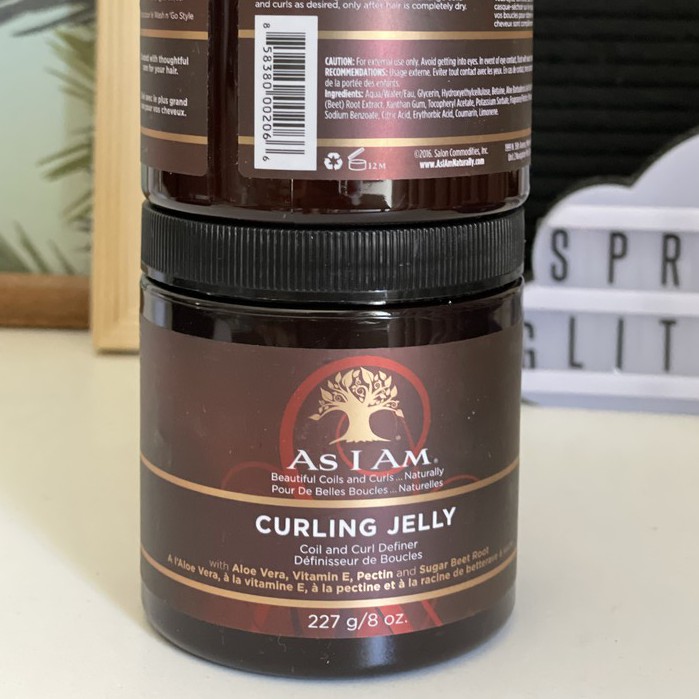 As I Am Curling Jelly Coil And Curl Definer 227g 970