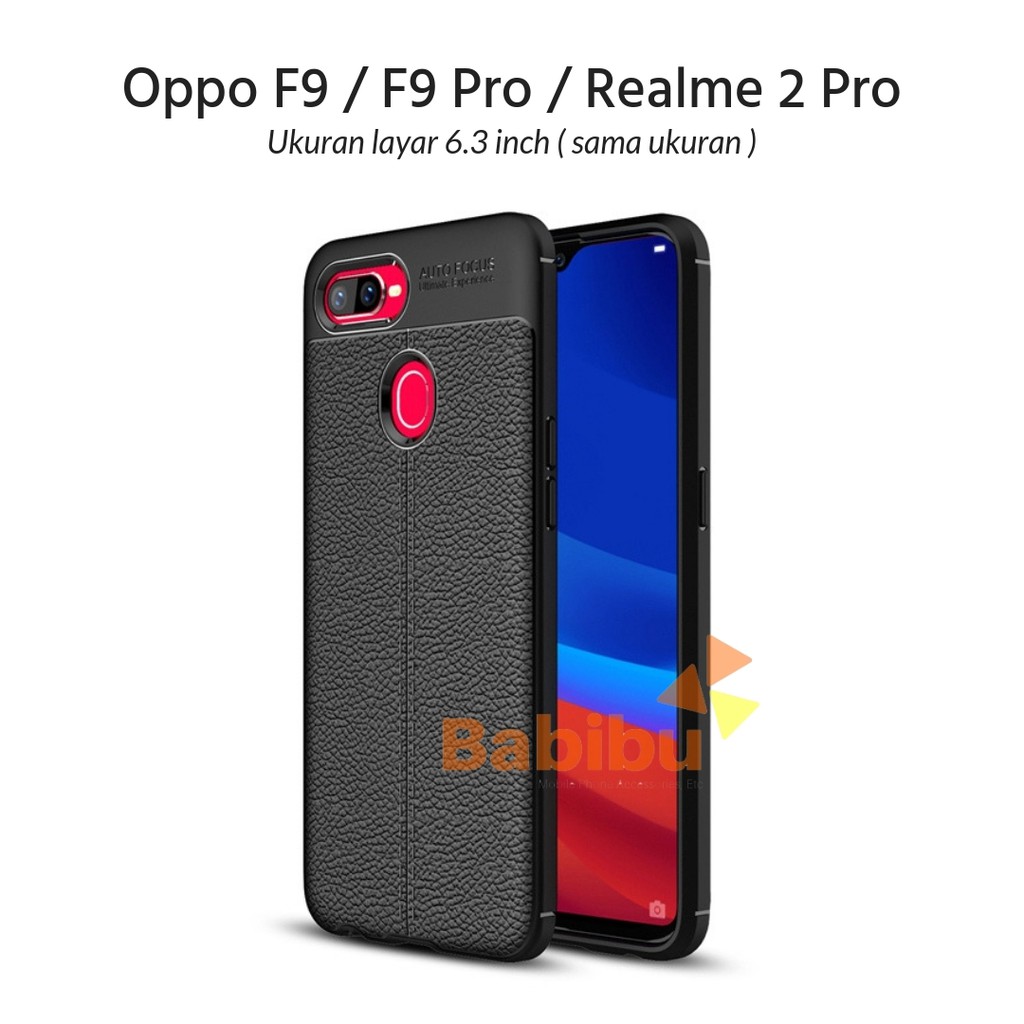 Case Oppo F9 F9 Pro Realme 2 Pro 6 3 Inch Screen Same Size Leather Autofocus Shopee Philippines