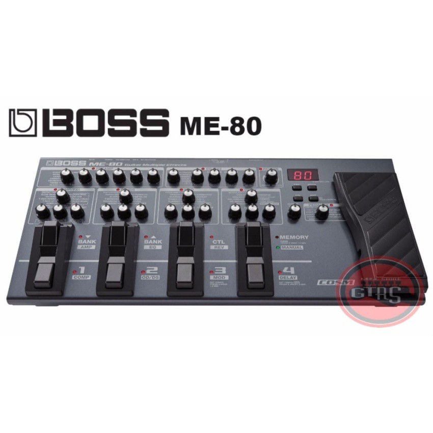 Boss Me 80 Multi Effects Guitar Pedal Shopee Philippines