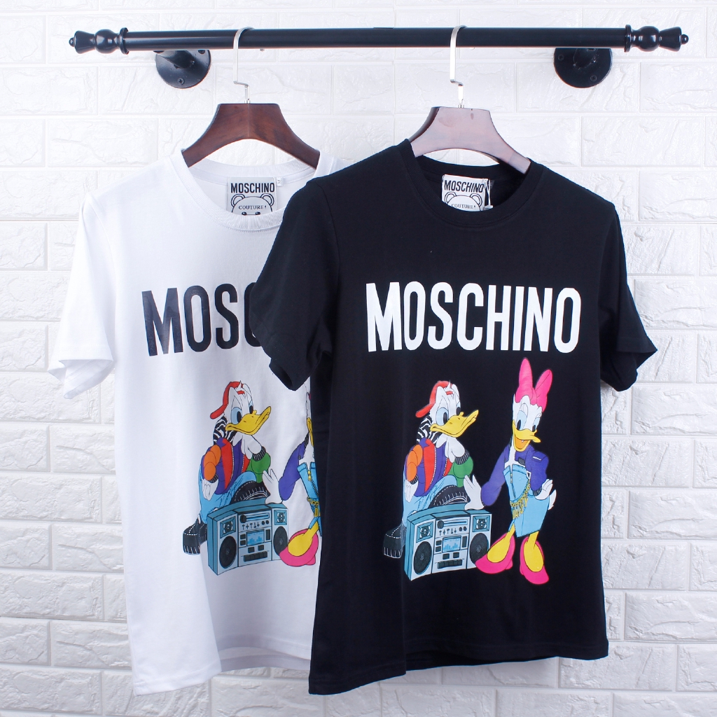 moschino shirt donald duck