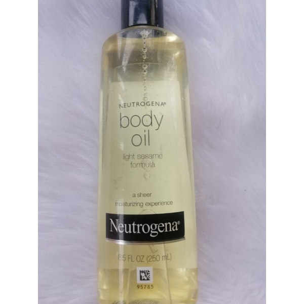 70 Off Neutrogena Body Oil 250ml Shopee Philippines