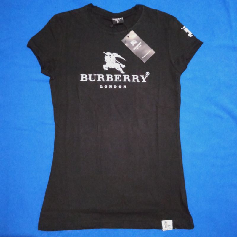 Burberry Black Women's Shirt | Shopee Philippines