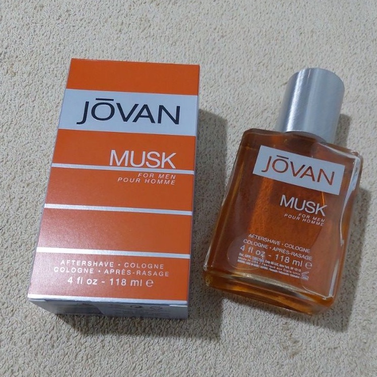 Jovan Musk After Shave Cologne For Men 4oz/118ml Shopee Philippines