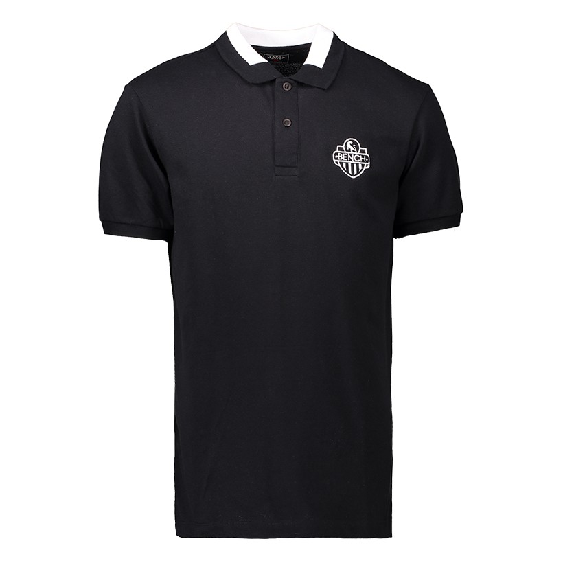 BENCH/ Polo Shirt - Black | Shopee Philippines