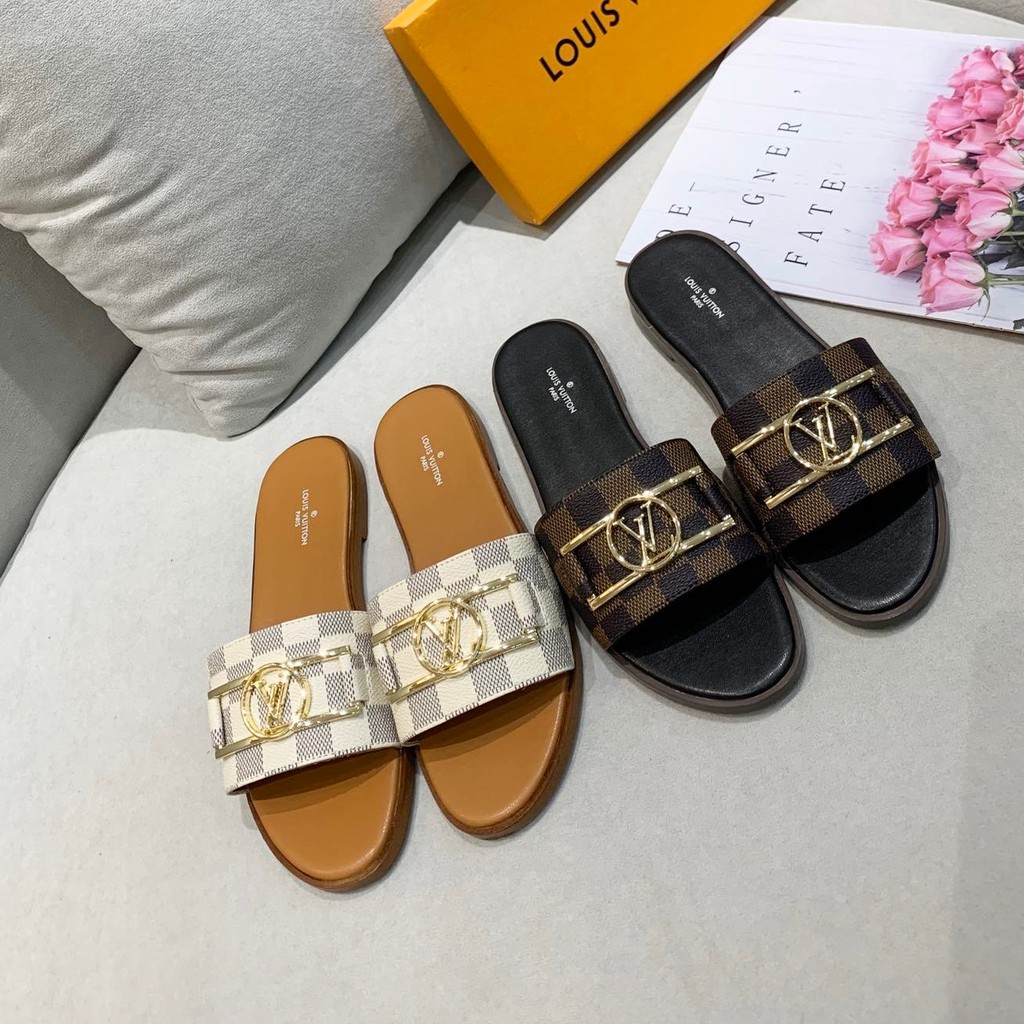 louis vuitton flat sandals