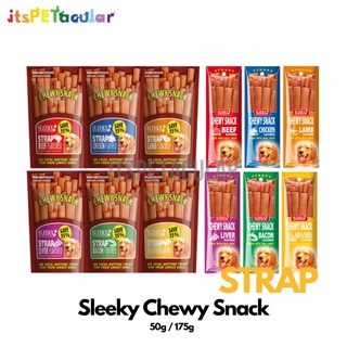 COD♠⊕【Quick delivery from Manila】Sleeky Chewy Snack Dog Treats (Stick or Strap)