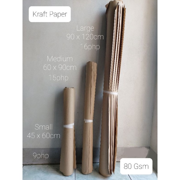 Kraft Paper (80 gsm) Shopee Philippines