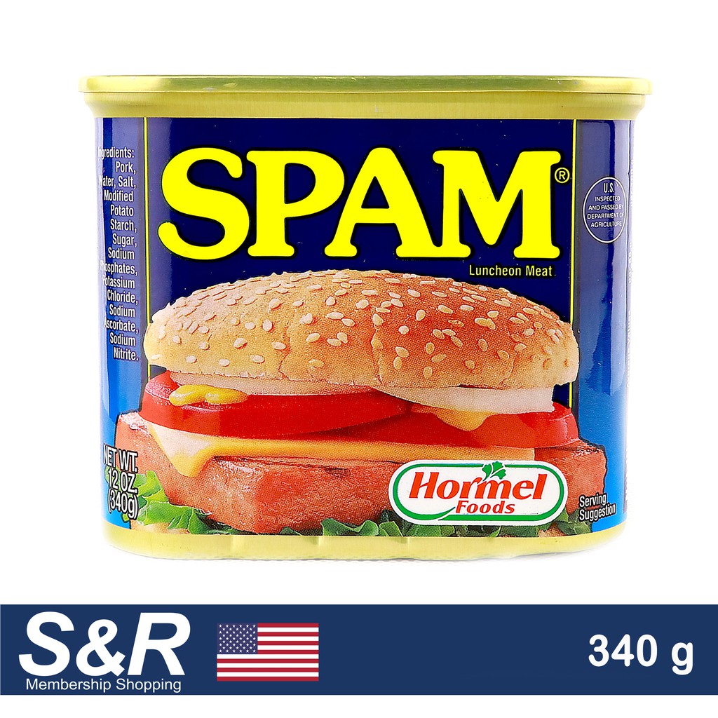 Hormel Spam Regular Luncheon Meat 340g | Shopee Philippines