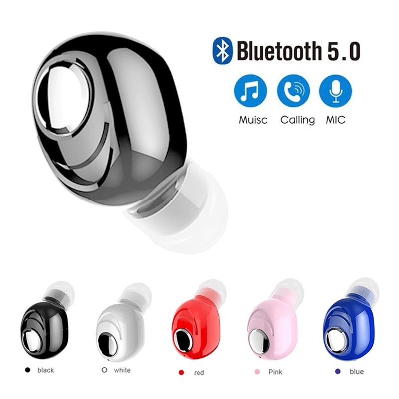 L16 Mini Single Ear Bluetooth Headset Wind Noise Reduction Stereo