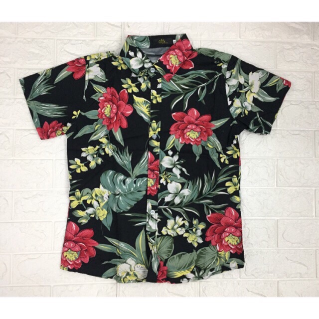 NEW DESIGN FLORAL POLO SHIRTS (ON HAND) | Shopee Philippines