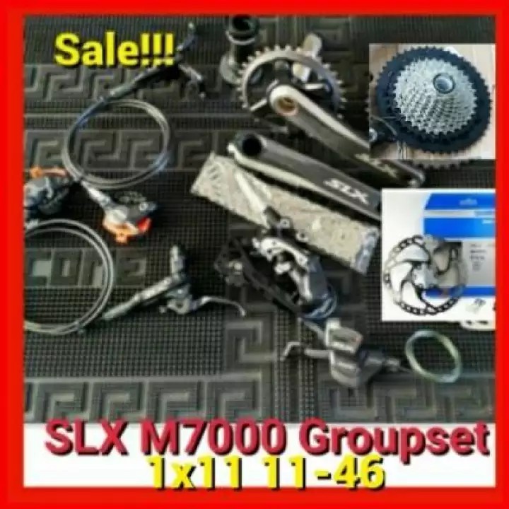 shimano slx m7000 1x11 drivetrain groupset