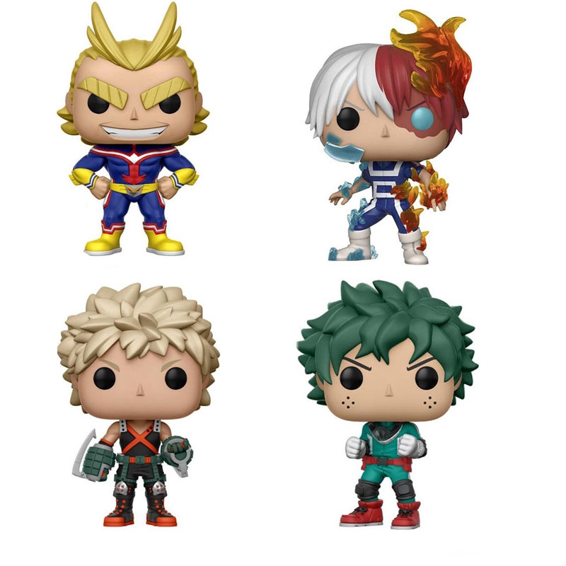 Funko Pop Anime My Hero Academia Character Deku Katsuki All Might Todoroki Cute Vinyl Figure Shopee Philippines