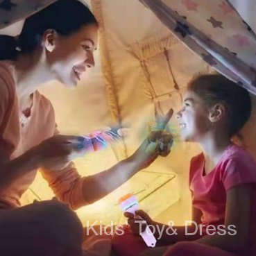 Baby Sleeping Story Book Flashlight Projector Torch Lamp Toy Early Education Toy for Kid Holiday Birthday Xmas Gift Light Up Toy