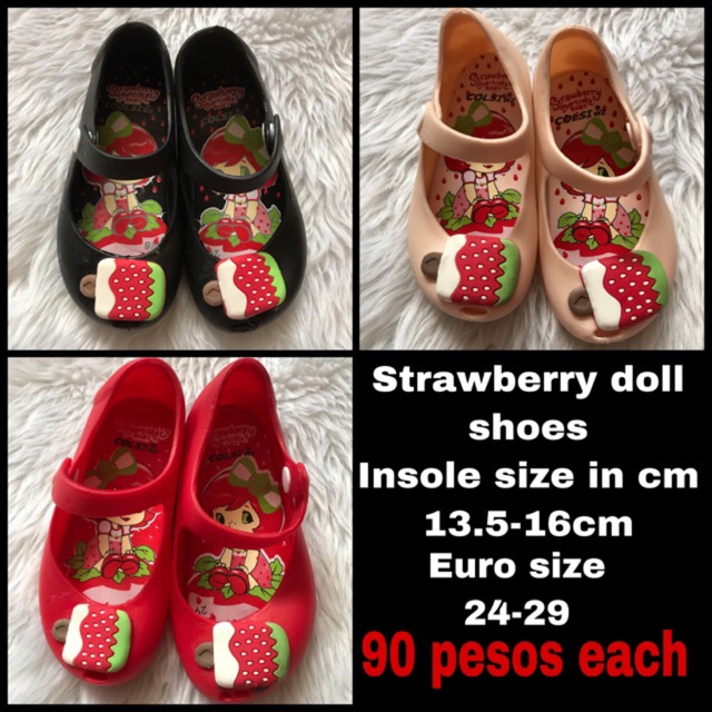 strawberry shortcake doll shoes