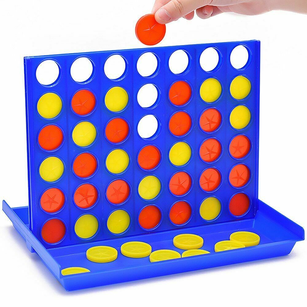 Large Connect Four In A Row 4 In A Line Board Game Kids Children  Educational Toy | Shopee Philippines