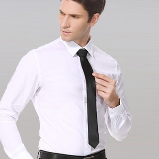 happy crafts adult plain long necktie classic design uniform office