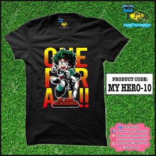 My Hero Academia Shirts Direct Message Us For The Design Color And Size Shopee Philippines - roblox my hero academia shirt template