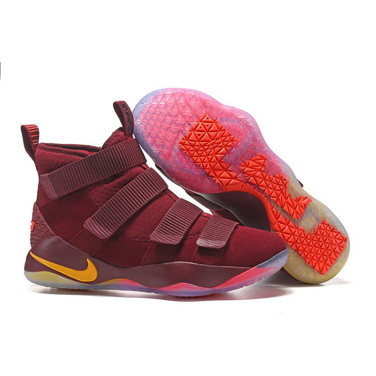 lebron soldier 11 maroon
