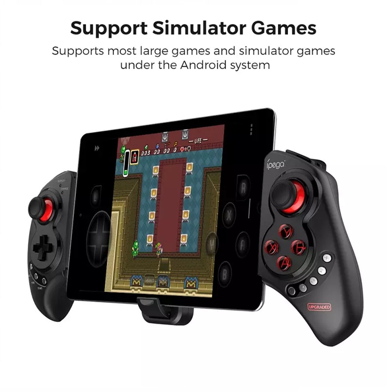 Ipega Pg9023S Upgraded Extending Handle Grip Wireless BT Game