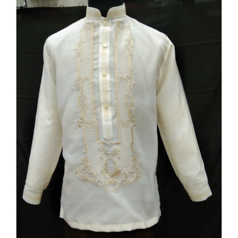 pre order!!! Mens barong tagalog (Standard Collar Chinese Collar) for