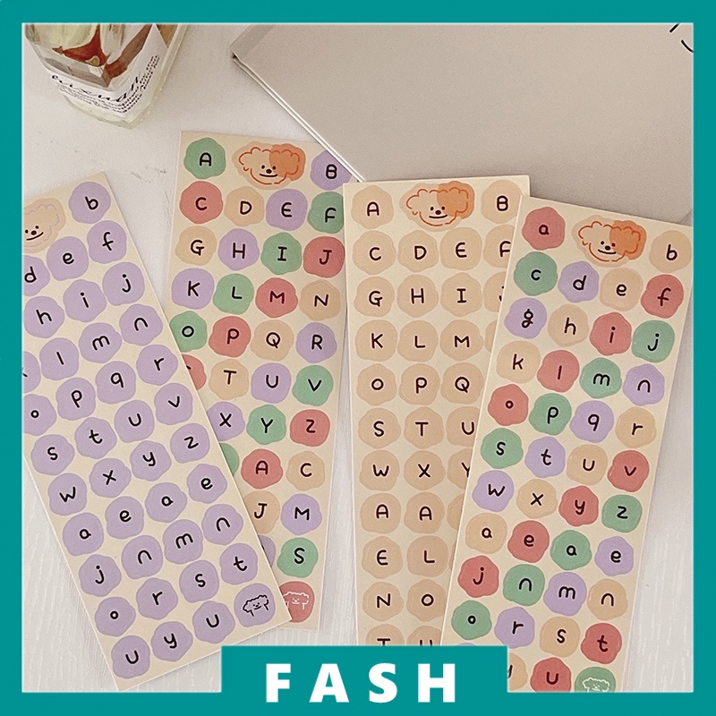 Alphabet Stickers/Color English Alphabet Stickers/Mini Photo Stickers