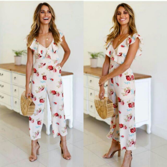 formal floral jumpsuit