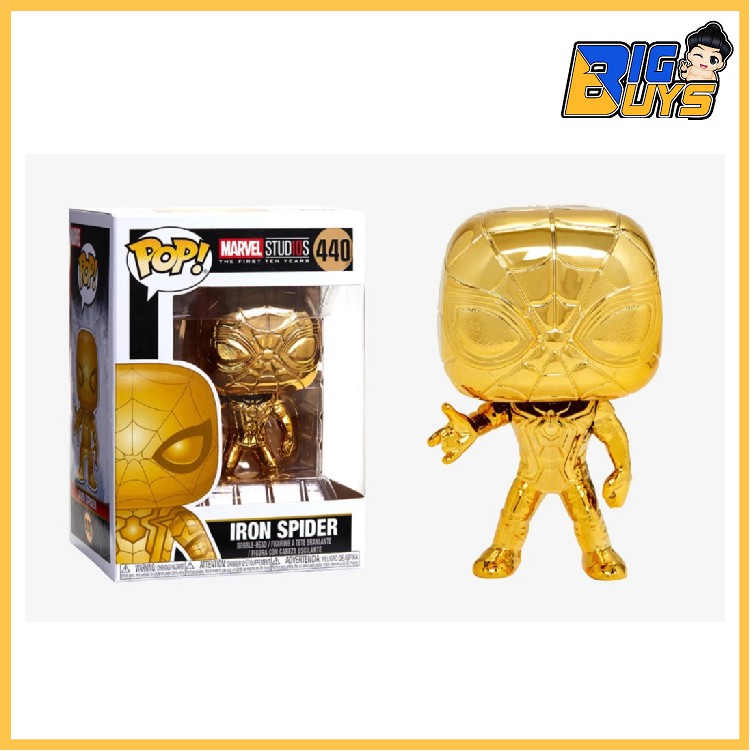 funko pop gold spiderman