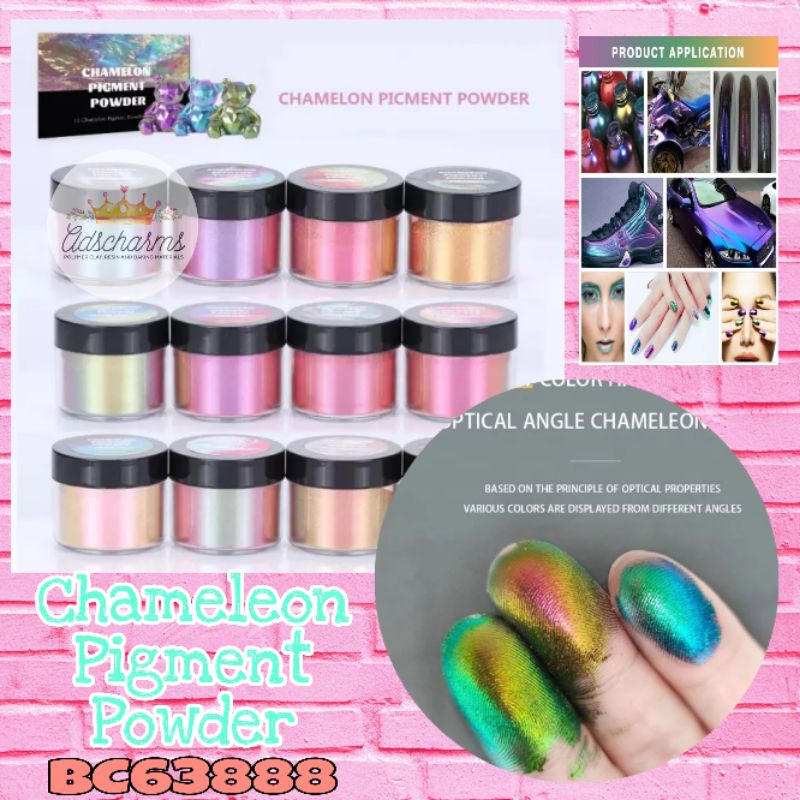 Chameleon Pigment powder Color changing mica powder Pearl Shimmer