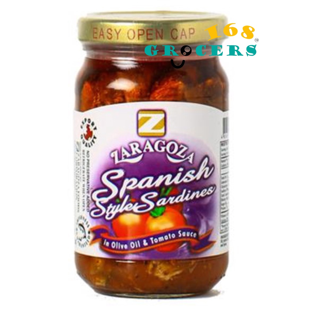 Zaragoza Spanish Style Sardines In Olive Oil and Tomato Sauce 220g