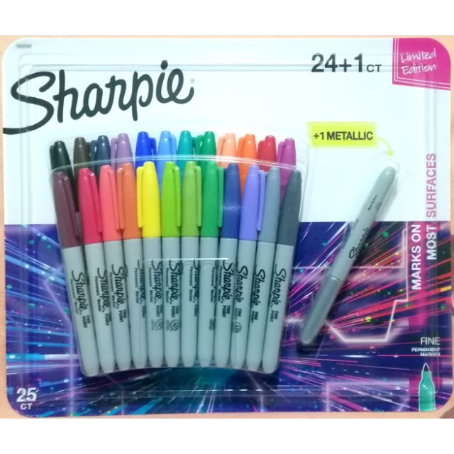 sharpie fine 24 pack