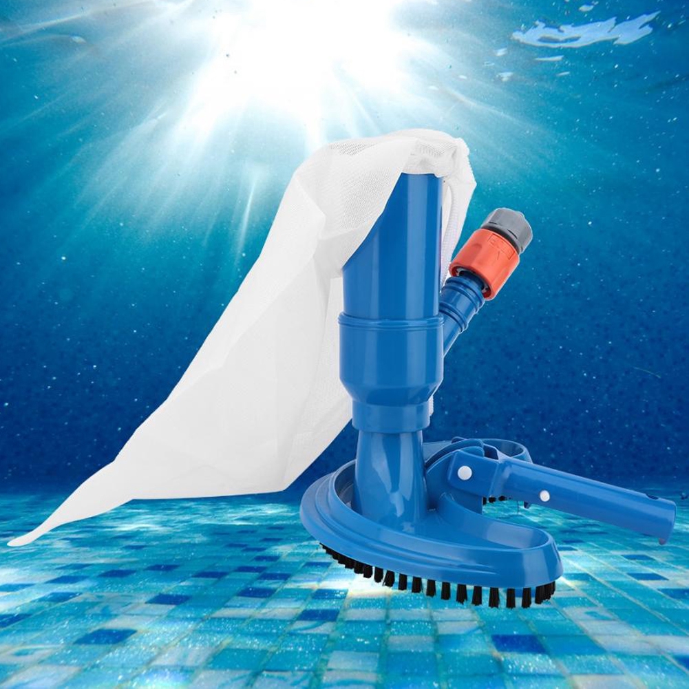 ACOOLOO Swimming Pool Jet Vacuum Cleaner Underwater with A Filter Bag Portable Mini Pool Vacuum for Above Ground Pool Spas Hot Tub Ponds & Fountains 