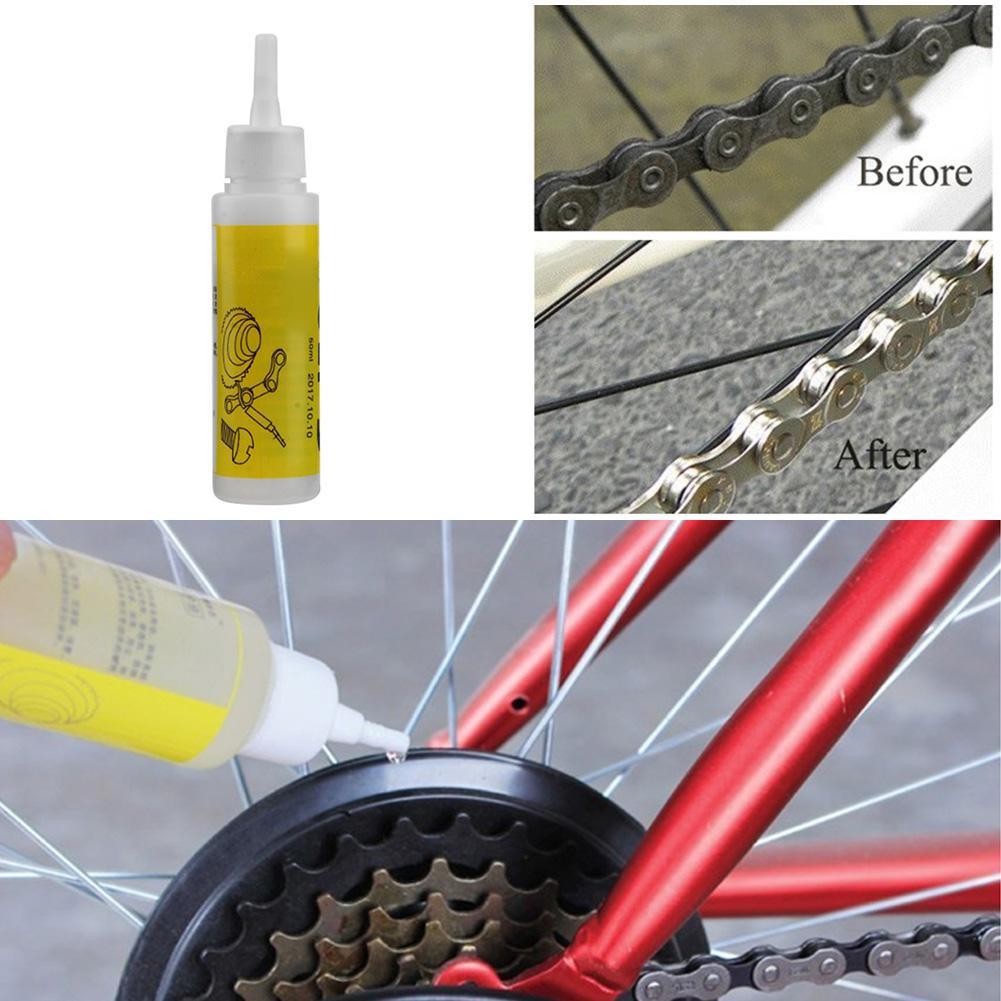 lubricating bicycle chain