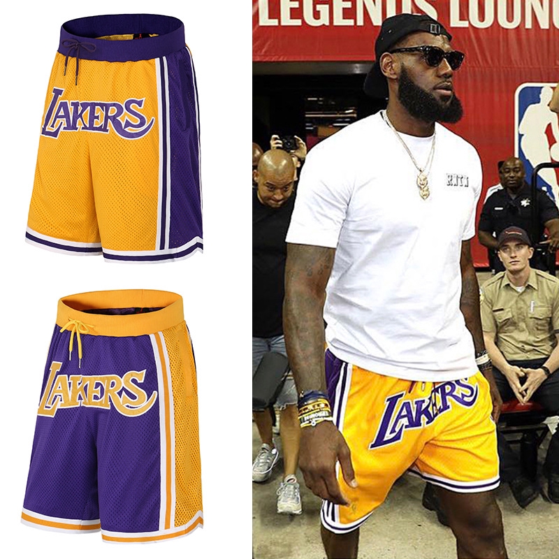 lebron james lakers short