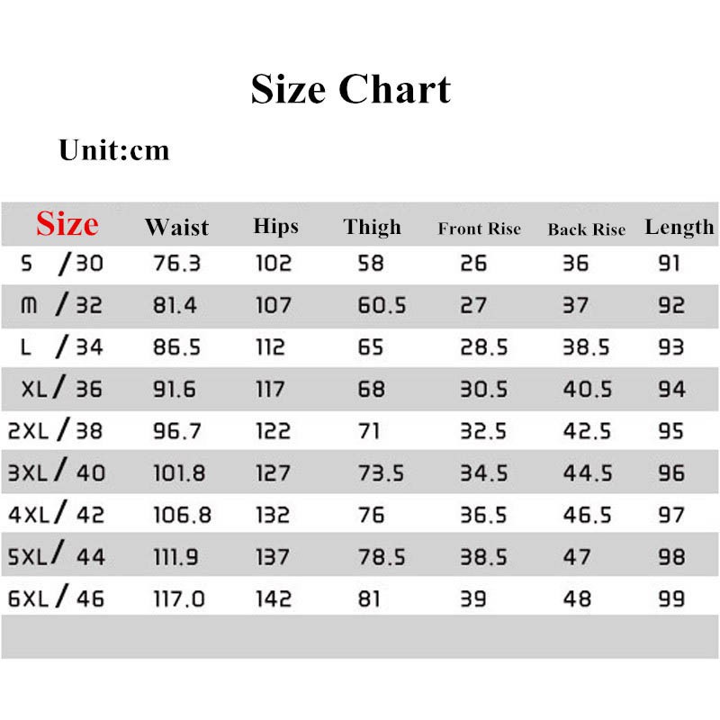 jeans size 46 waist
