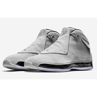 air jordan 18 grey