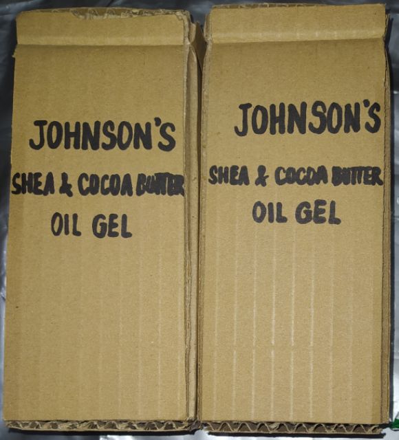 Johnson's® Baby Oil Gel 192mL(6.5 FL OZ) Shea & Cocoa Butter Exp Date: 01/24/24