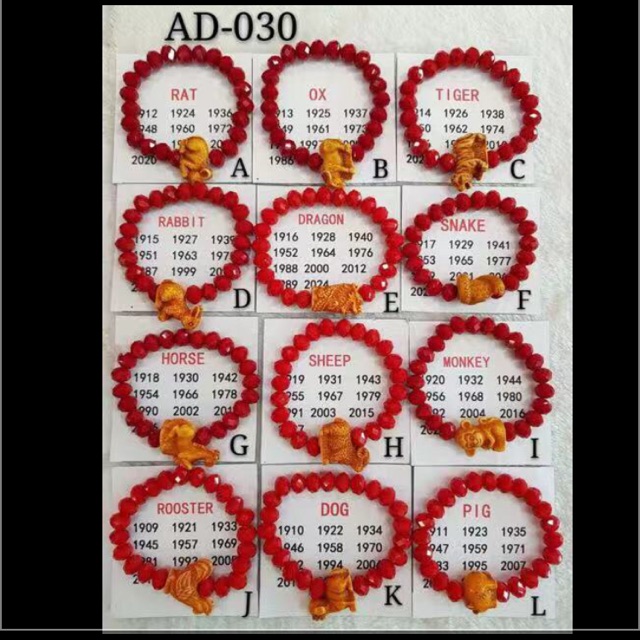 12 sign Swarovski bracelet | Shopee Philippines