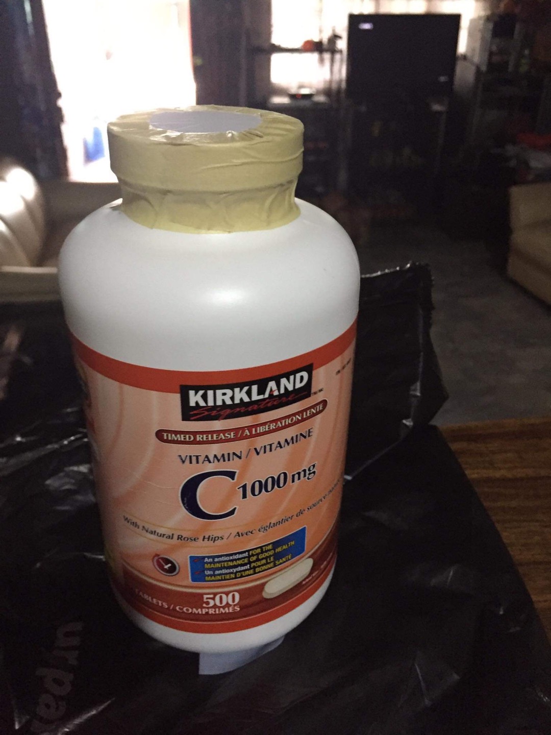 Kirkland Signature Vitamin C 1000 Mg 500 Tablets Shopee Philippines