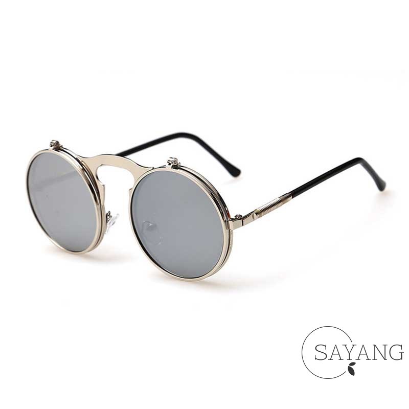 non polarized flip up sunglasses