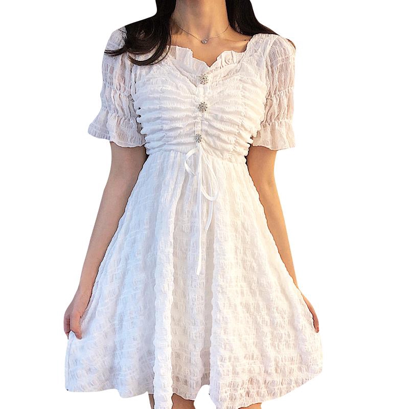 a line mini dress with sleeves