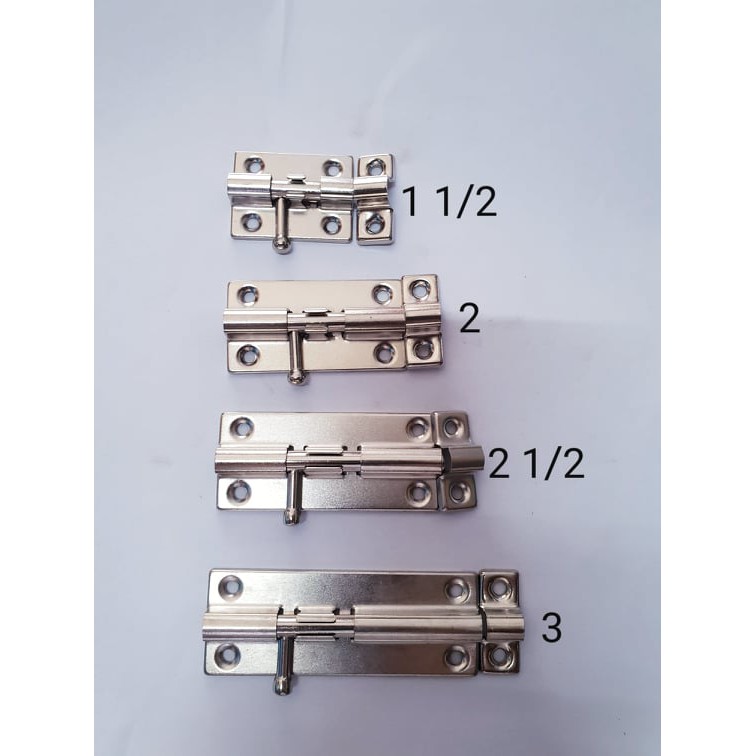 BARREL BOLT Diamond Chromeplated w/ screws Shopee Philippines