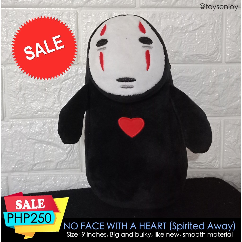 no face spirited away plush