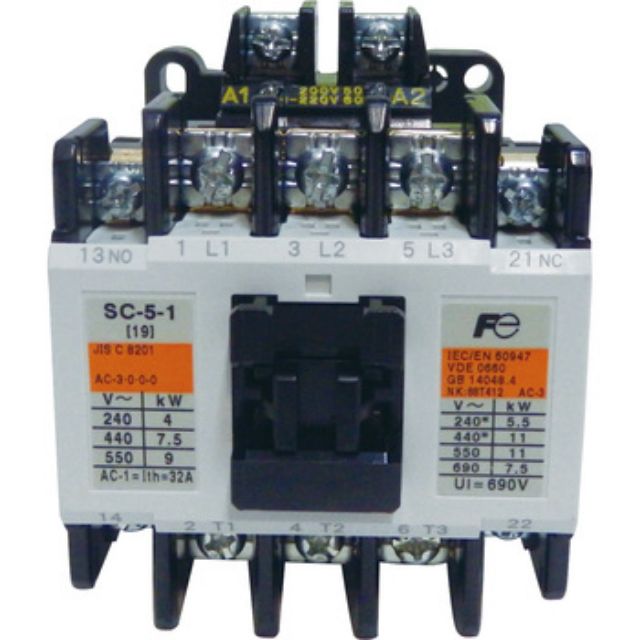 Fuji Magnetic Contactor Sc 5 1 Standard Type No Case Cover No Thermal Relay Shopee Philippines