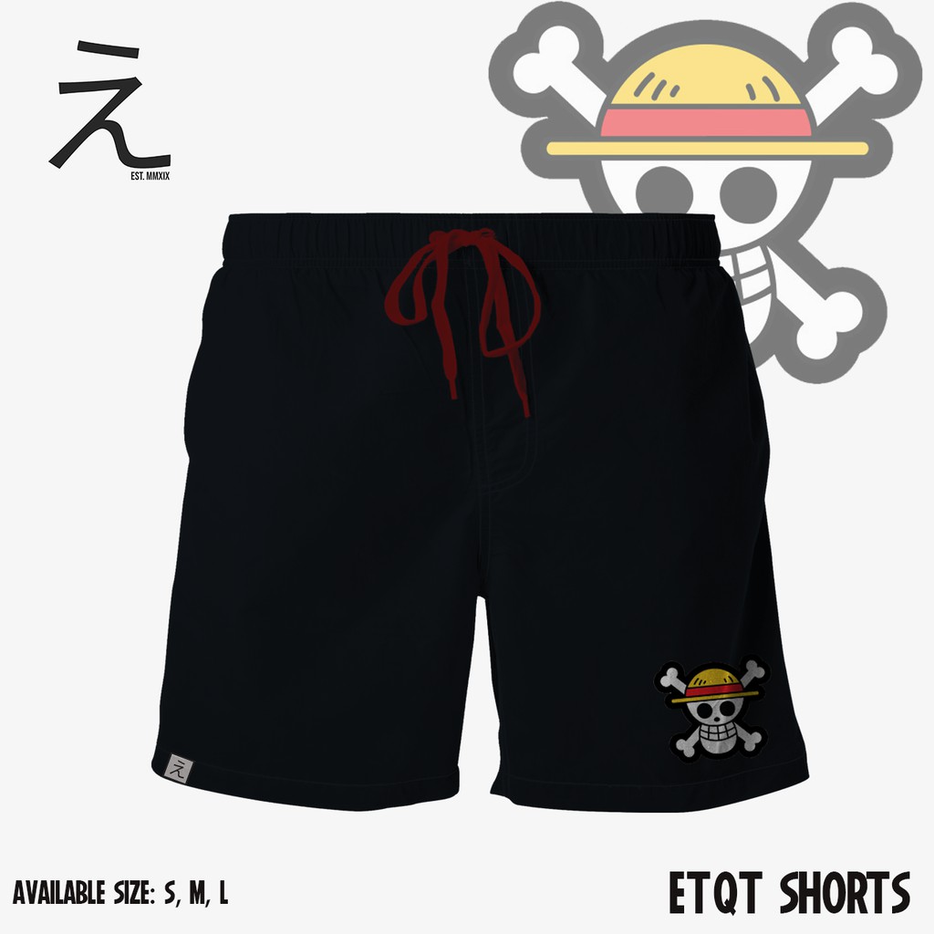 ETQT Shorts - One Piece - Luffy | Shopee Philippines