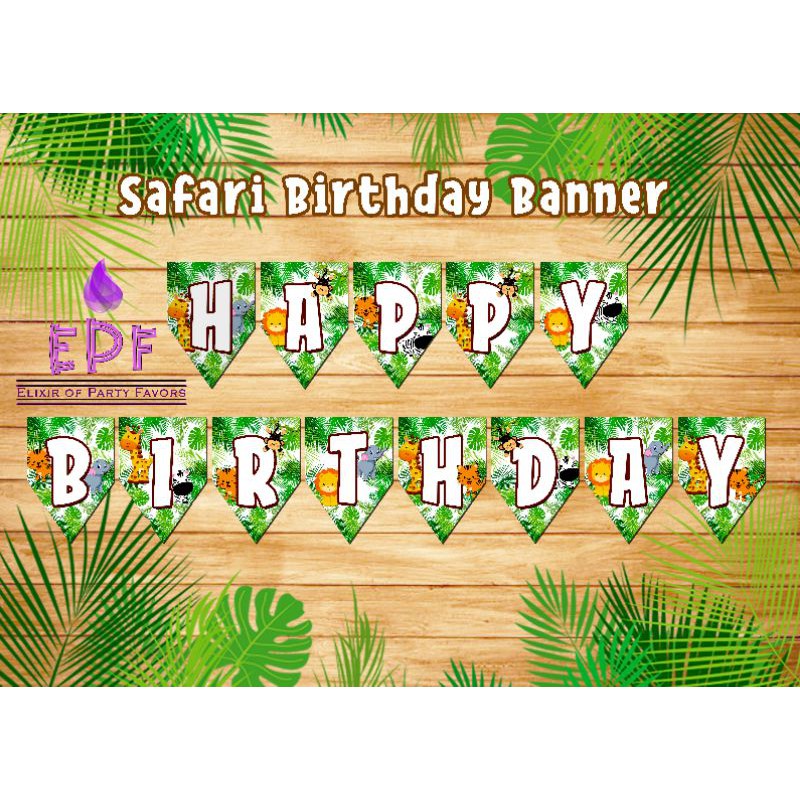 safari-birthday-banner-birthday-banner-safari-theme-shopee-philippines