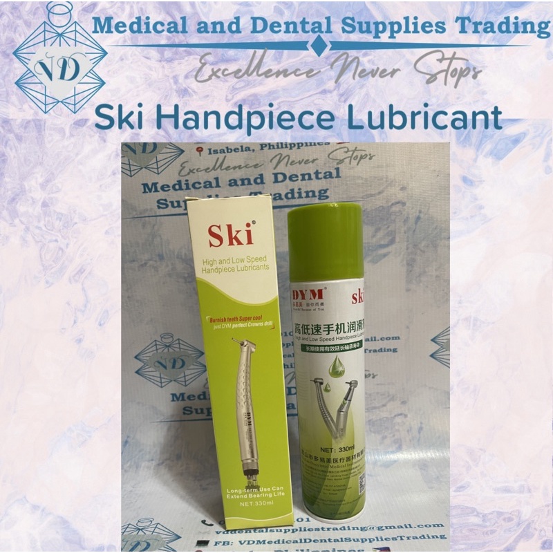 Dental Handpiece Lubricant SKi 330mL Shopee Philippines