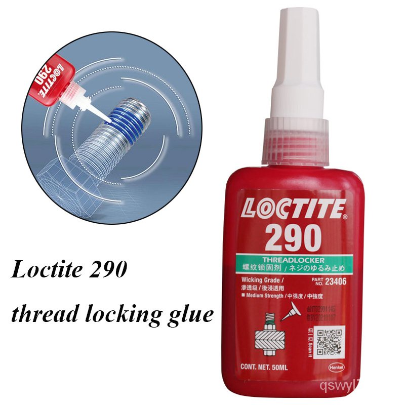 50ml Loctite 290 Osmotic Thread Sealant Medium Strength Viscosity Screw