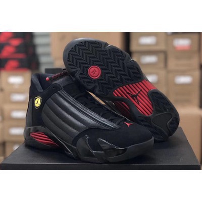 black red jordan 14